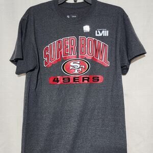 San Francisco 49ers Super bowl 2024 men's shirt size medium